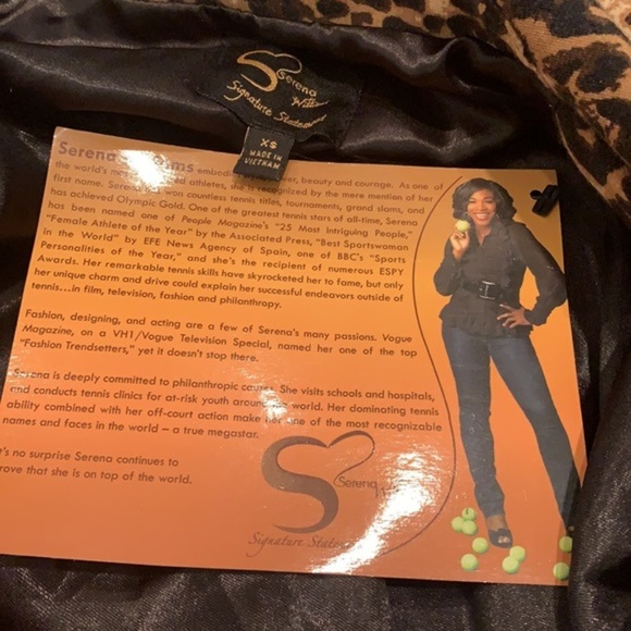 Serena Williams Ponte Blazer with Zipper Cuffs NWT - Picture 4 of 6